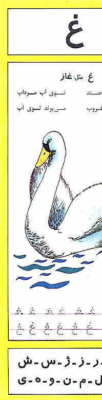 Persian Farsi Illustrated Alphabet for Children